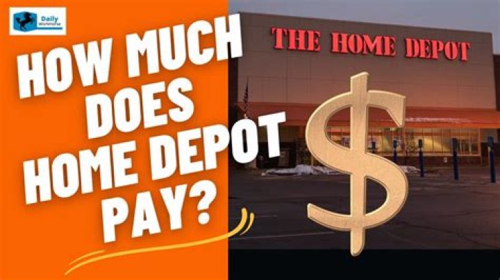 How much does a Home Depot specialist make?
