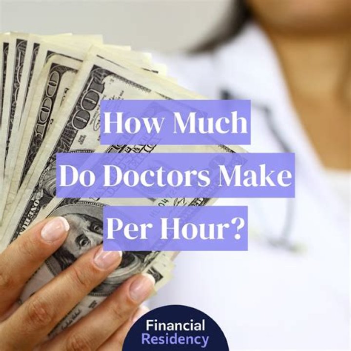 How much does a Kenyan doctor earn per month?