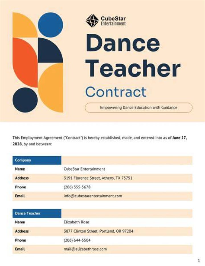 What is the average hourly rate for a dance teacher?