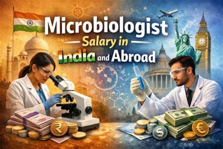 What is the salary of a Microbiologist in India?