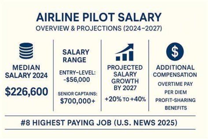 What is the salary of PIA pilots?