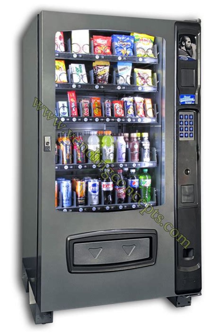 Where are Seaga vending machines made?