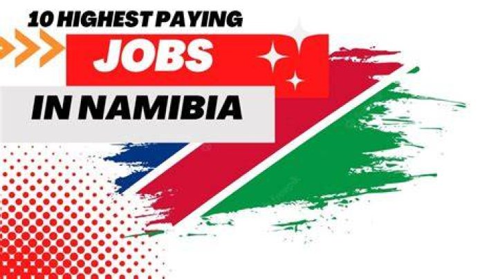 Which job has highest salary in Namibia?