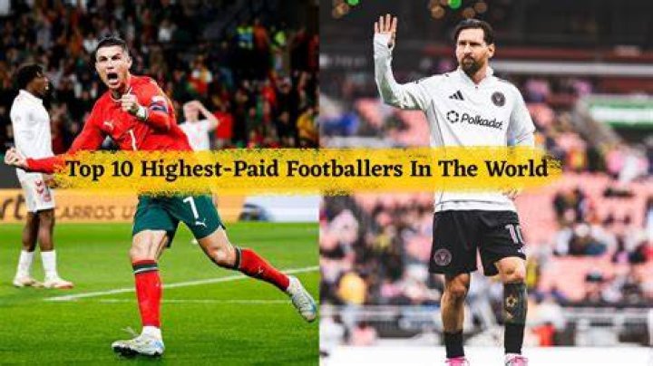 Who are the top 5 highest paid footballers?