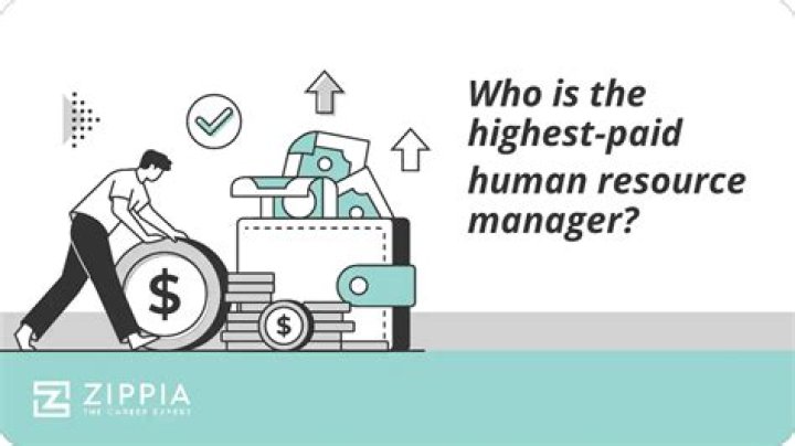 Who is the highest paid human resource manager?