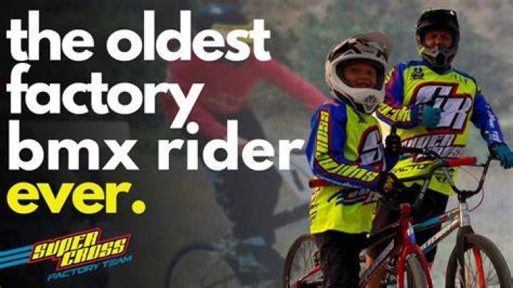 Who is the oldest pro BMX rider?